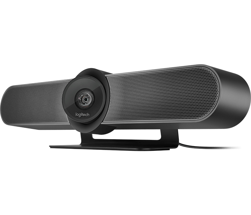 Logitech MeetUp 4K Conferencecam with 120-degree FOV & 4K Optics HD Video & Audio Conferencing Camera System for Small Meeting Rooms, 960-001101