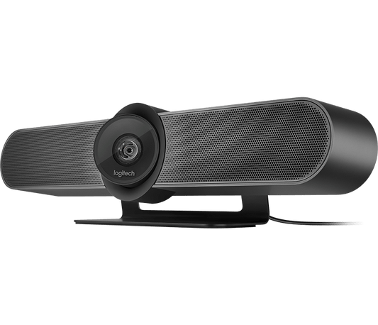 Logitech MeetUp 4K Conferencecam with 120-degree FOV & 4K Optics HD Video & Audio Conferencing Camera System for Small Meeting Rooms, 960-001101