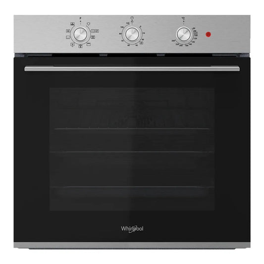 Whirlpool 60cm 71L Hydrolytic Multi-Function Built-In Oven Stainless Steel - W4OMK38HU0XA