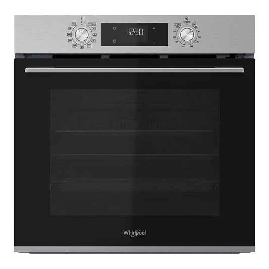Whirlpool 60cm 71L Hybrid Flexi Clean Multi-Function Built-In Oven Stainless Steel - W4OMK58RU1XA