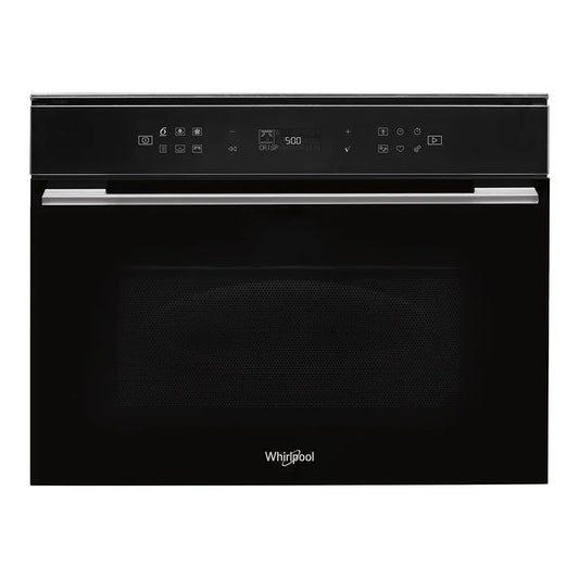 Whirlpool 45cm 6th Sense Combi Microwave Built-In Black - W7MWBLAUS