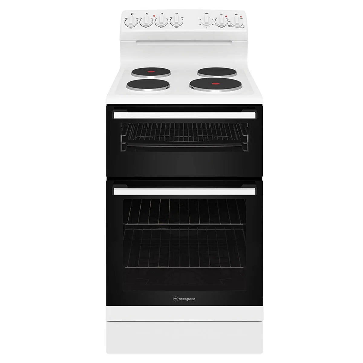 Westinghouse 54cm Freestanding Fan Forced Electric Oven/Stove - White WLE532WC