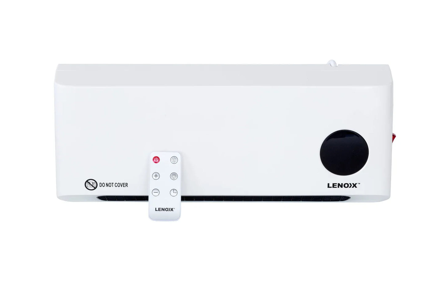 Lenoxx Wall-Mounted Heater and Fan with Remote Control - WMH20