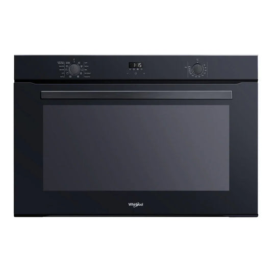 Whirlpool 90cm XXL Cavity Air Fry and Gentle Steam Built-In Oven Black - WMH9900BLAUS