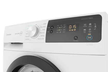 Westinghouse 7.5kg EasyCare 300 Series Front Load Washing Machine - White WWF7524N3WA