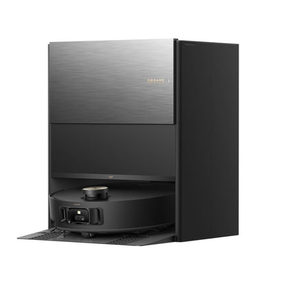 Dreame Aqua10 Roller DRE-AQUA10R — robot vacuum and base station front view