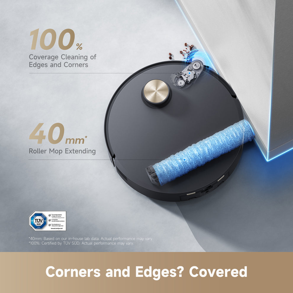 Dreame Aqua10 Roller DRE-AQUA10R — AutoSeal roller guard sealing on carpet detection