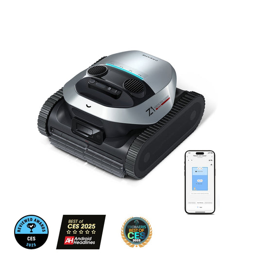 Dreame Z1 DRE-Z1 — robotic pool cleaner submerged cleaning pool floor